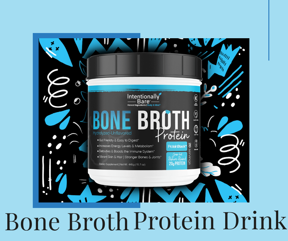 Bone Broth Protein Drink Intentionally Bare
