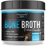 Chocolate bone broth powder