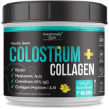 Colostrum and Collagen Powder - Vanilla Flavor - 60 Servings