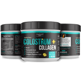 Colostrum and Collagen Powder - Vanilla Flavor - 60 Servings