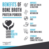 Vanilla bone broth powder