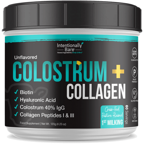 Colostrum and Collagen Powder - 60 Servings