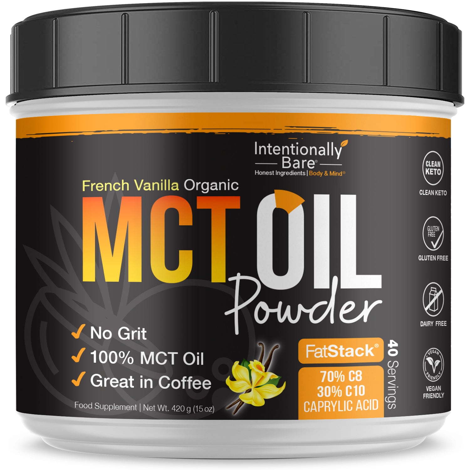MCT French Vanilla 40 Servings
