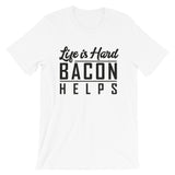 Short-Sleeve Unisex T-Shirt - Bacon helps