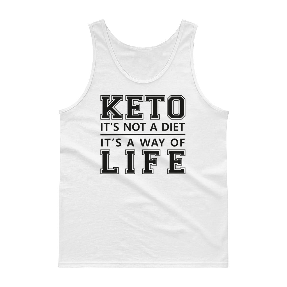 Unisex Tank top - Keto is a way of life