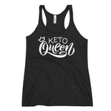 Women's Racerback Tank - Keto Queen