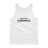 Unisex Tank top - Recovering Carboholic