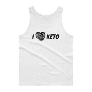 Unisex Tank top - I love keto
