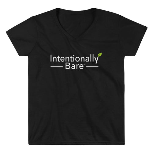 Women's Casual V-Neck Shirt - Intentionally Bare